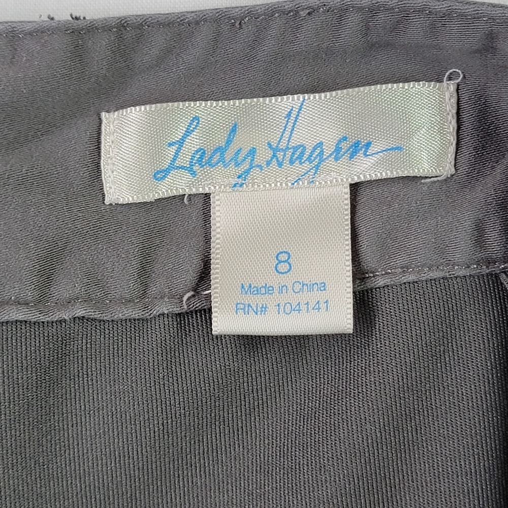 Lady Hagen Women's Golf Skirt Size 8 Athletic Skort Gray Shorts Skirt - Picture 7 of 16